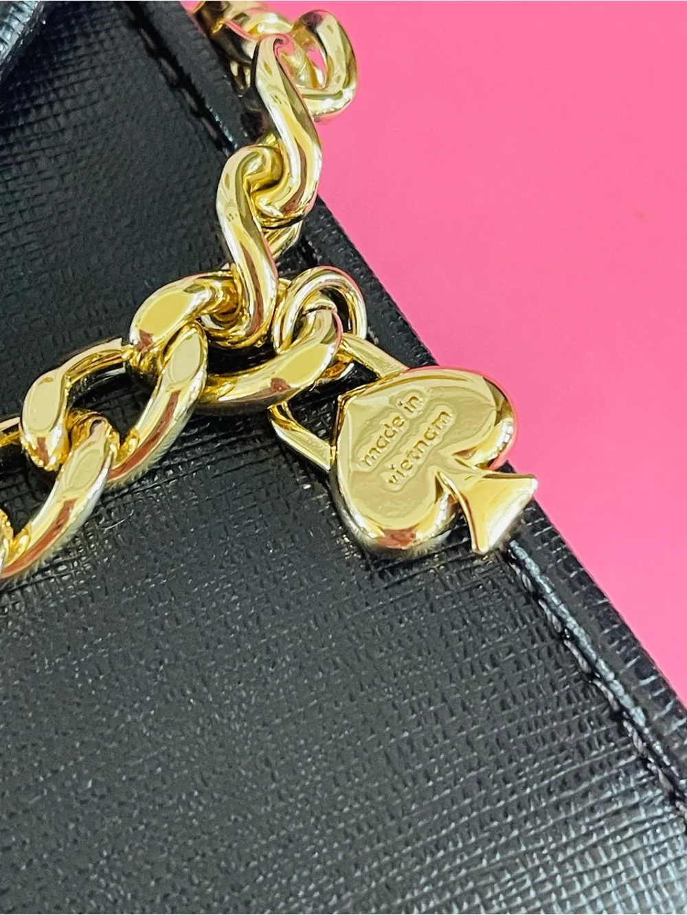 Kate Spade New York Shoulder Bag Gold Chain Strap